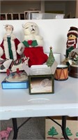 Christmas items - Department 56 ornaments, pillows