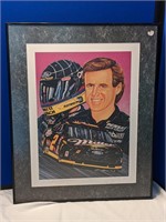 Rusty Wallace Sam Bass Double Signed/Numbered