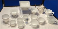 Collection of Vintage Milk Glass Pieces