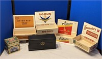 Vintage Cigar Boxes & Music Cookie Box