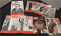 Collection of  Vintage Life Magazines