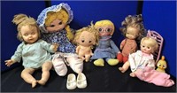 Mrs. Beasley Rag Doll & other rag dolls - Vintage