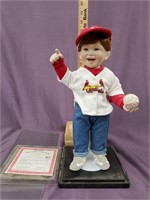 St Louis CardsAshtonDrake I Got his Autograph Doll