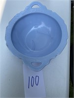 Blue Decorative Bowl 10" wide