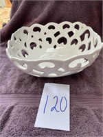 Bread basket - ceramic/glass