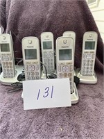 6 Panasonic Cordless phones