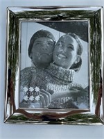8 x 10 silver picture frame- sixtrees NEW
