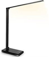 Slator LED Desk Lamp, Black