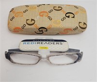 NEW Reading Glasses with Hard Case No.+2.25