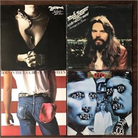 Rock Record LPs x 4 - Springsteen etc