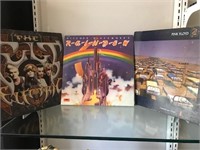 Rock Records X3 - Rainbow, Cult, Floyd