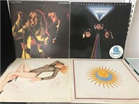Cheap Trick, Triumph, Cars, King Crimson LPs
