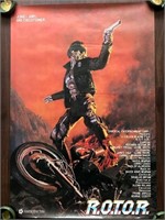 1980's B Movie Poster R.O.T.O.R.