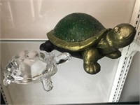 Pair of Decorative Turtles