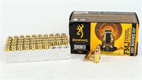 9mm Luger Ammo 100 Rounds Factory Browning