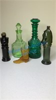 DECANTERS, AVON AND BOOT