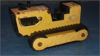 Vintage metal Tonka T6 Dozer missing some parts