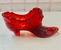 Fenton Red Amberina Shoe