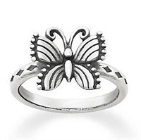 JAMES AVERY Silver Festival Butterfly Ring