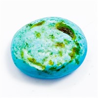 Certified 14.96 Carat Natural Turquoise Cabochon