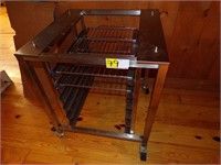 Stainless Steel Cooling Rack on Wheels