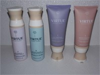 4 New Virtue Shampoo & Conditioner