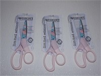 3 New Wescott Scissors