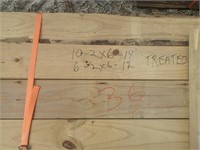 Lumber 10 2x6x14x ~ 6 2x6x12 Treated