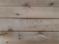 Lumber 16 2x6x20 Cedar
