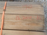 Lumber 18 - 2X10X16