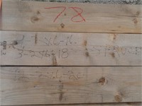 Lumber 9 - 1X6X16 ~ 3 - 2X6X18 12 -