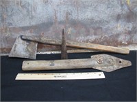Original Pair of Tobacco Knives & Tobacco Spear