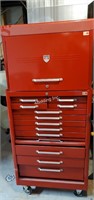 Mastercraft Large Red Metal Tool Chest -I