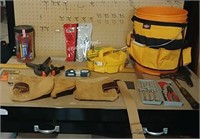 Tool bucket organizer & Assorted tools -I