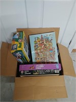 Jigsaw Puzzles- Assorted Box lot -D
