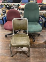 VINTAGE OFFICE CHAIRS