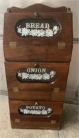 Pantry Cabinet "Bread, Onion, Potato"