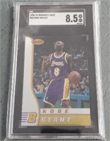 Kobe Bryant 8.5 Graded Bowmans Best Card