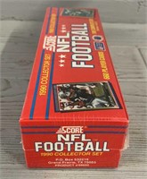 Sealed Score NFL Football 1990 Collector Set
