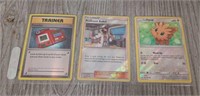 (3) Pokemon Cards