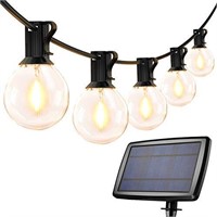 New LE Solar Outdoor String Lights, 25ft 26 Units