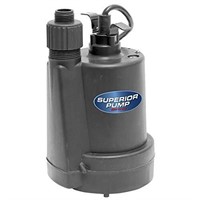 New Superior Pump 91250 1/4 HP Thermoplastic Subme