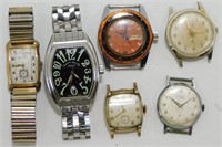 Lot of 6 Mechanical Watches