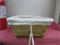 Basket with Liner (Liner Needs Good Cleaning)