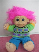 Pink Hair Russ Troll Doll