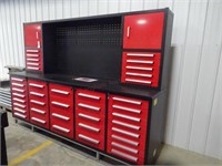 Unused Steelman 40-Drawer Work Bench