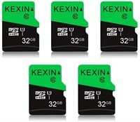 PACK OF 5 - KEXIN 32GB Micro SD Card HIGH SPEED