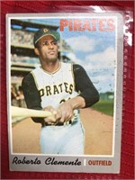 1970s Roberto Clemete Baseball Card Topps