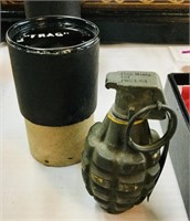 INERT 1941 WW11 Military grenade 1 Deactivated