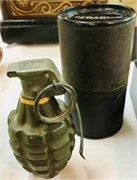 INERT 1941 WW11 Military grenade 2 Deactivated